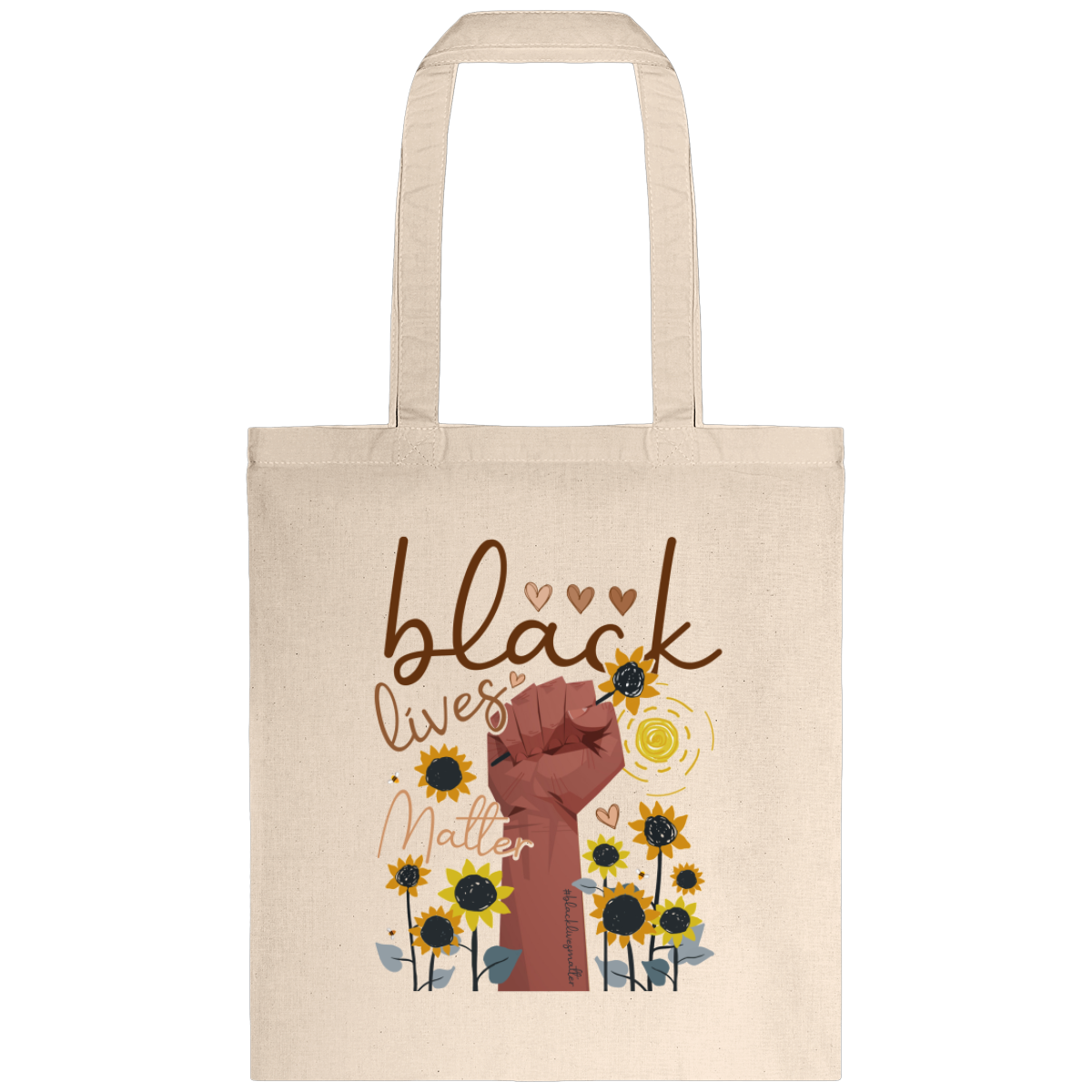 Tote bag BLM Flowers