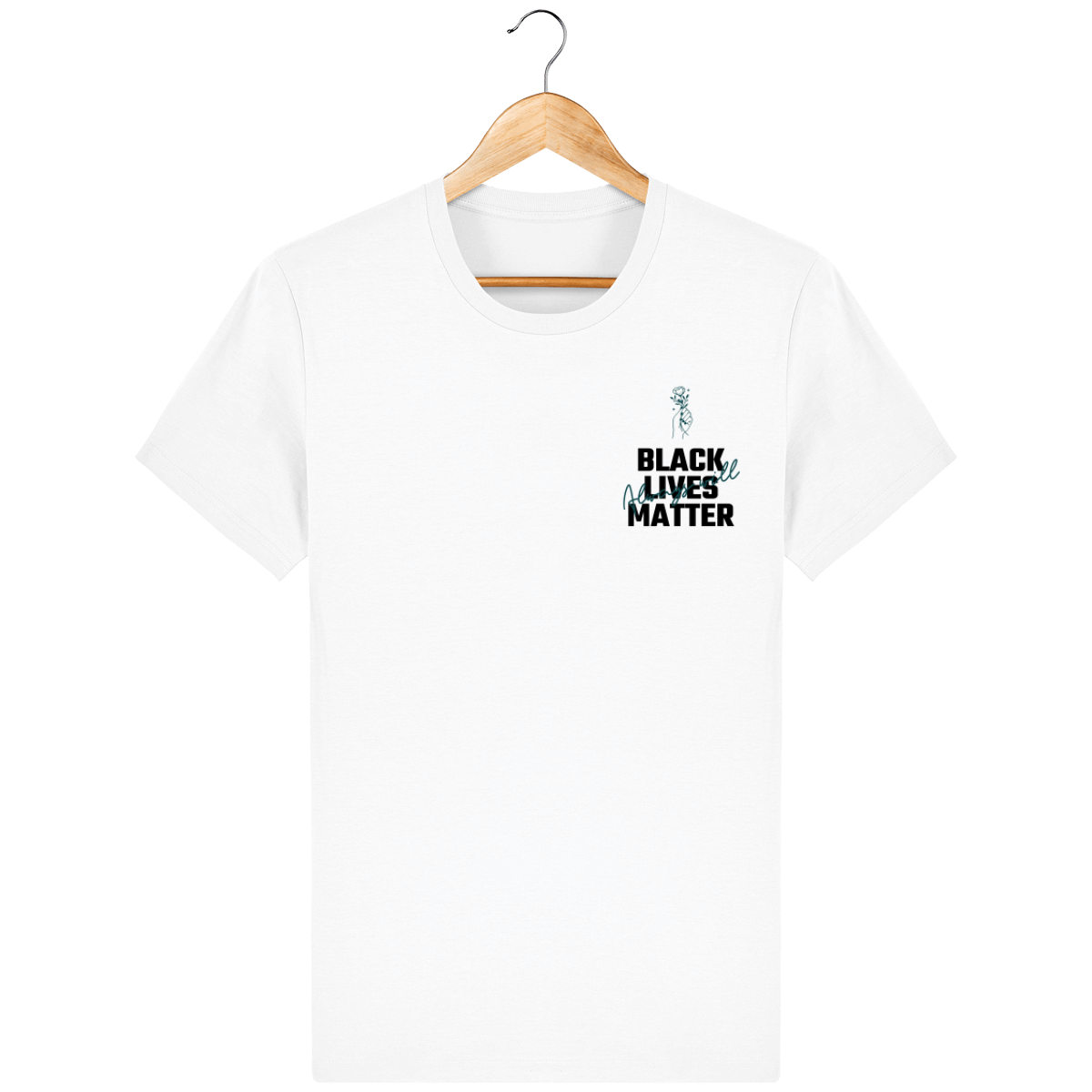 T-shirt BLM - Green Details