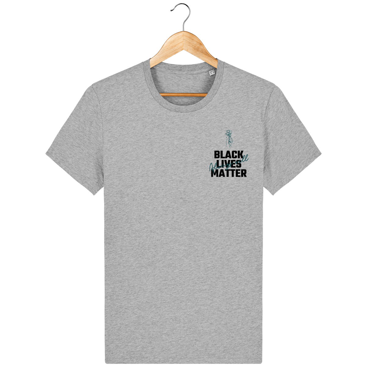T-shirt BLM - Green Details