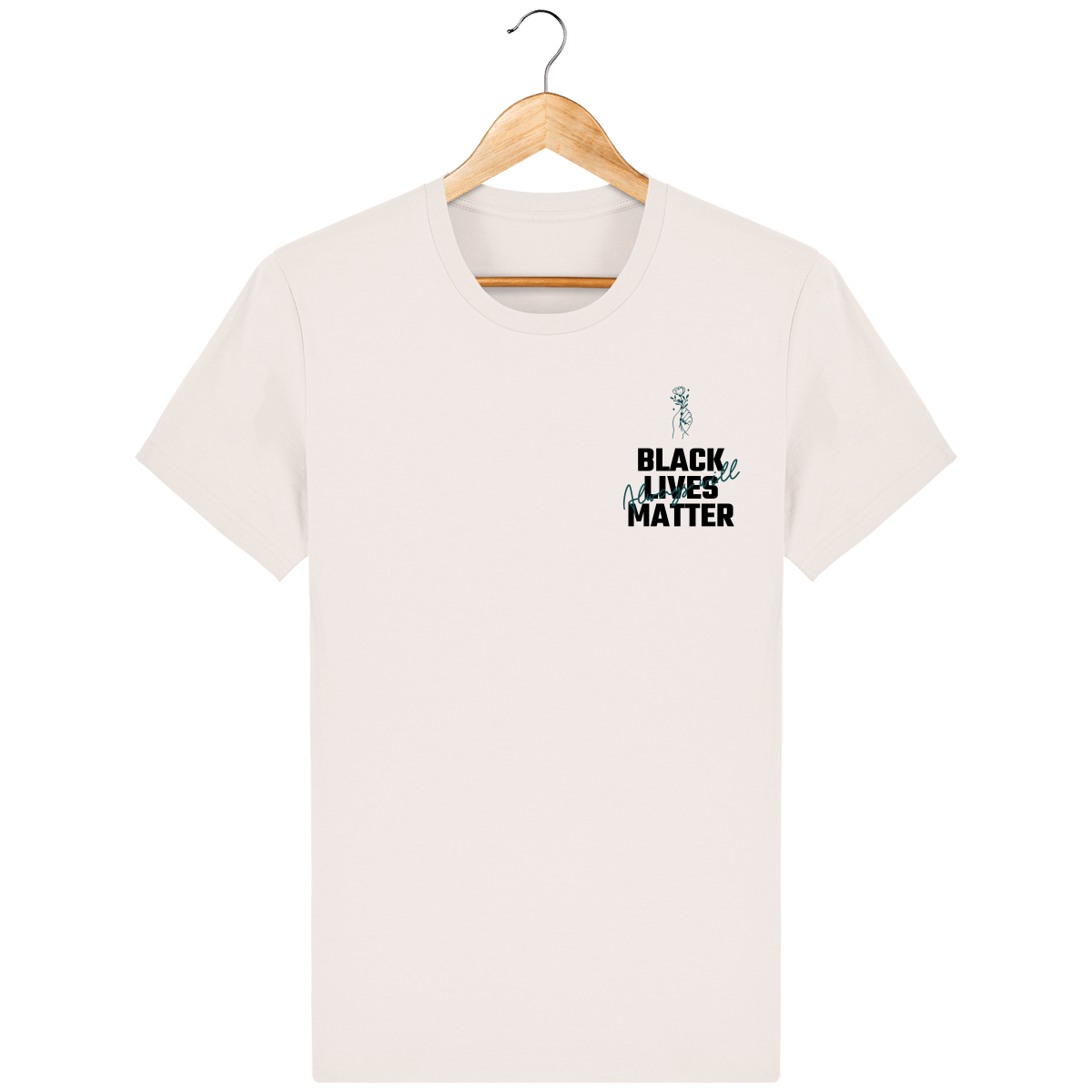 T-shirt BLM - Green Details