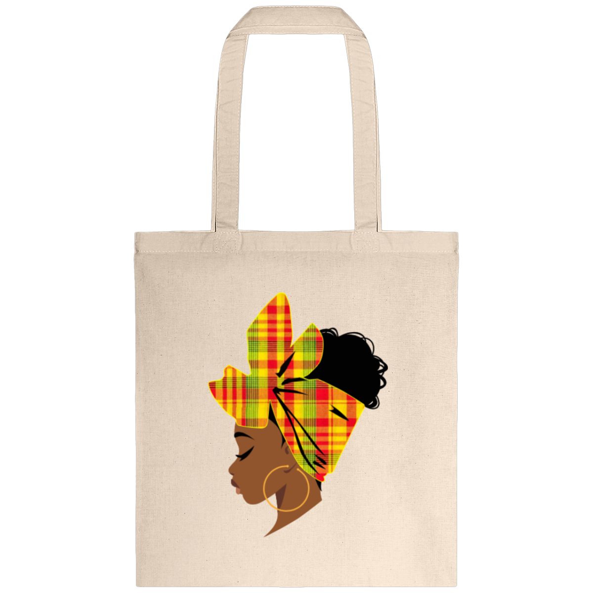 Tote bag MadrasQueen