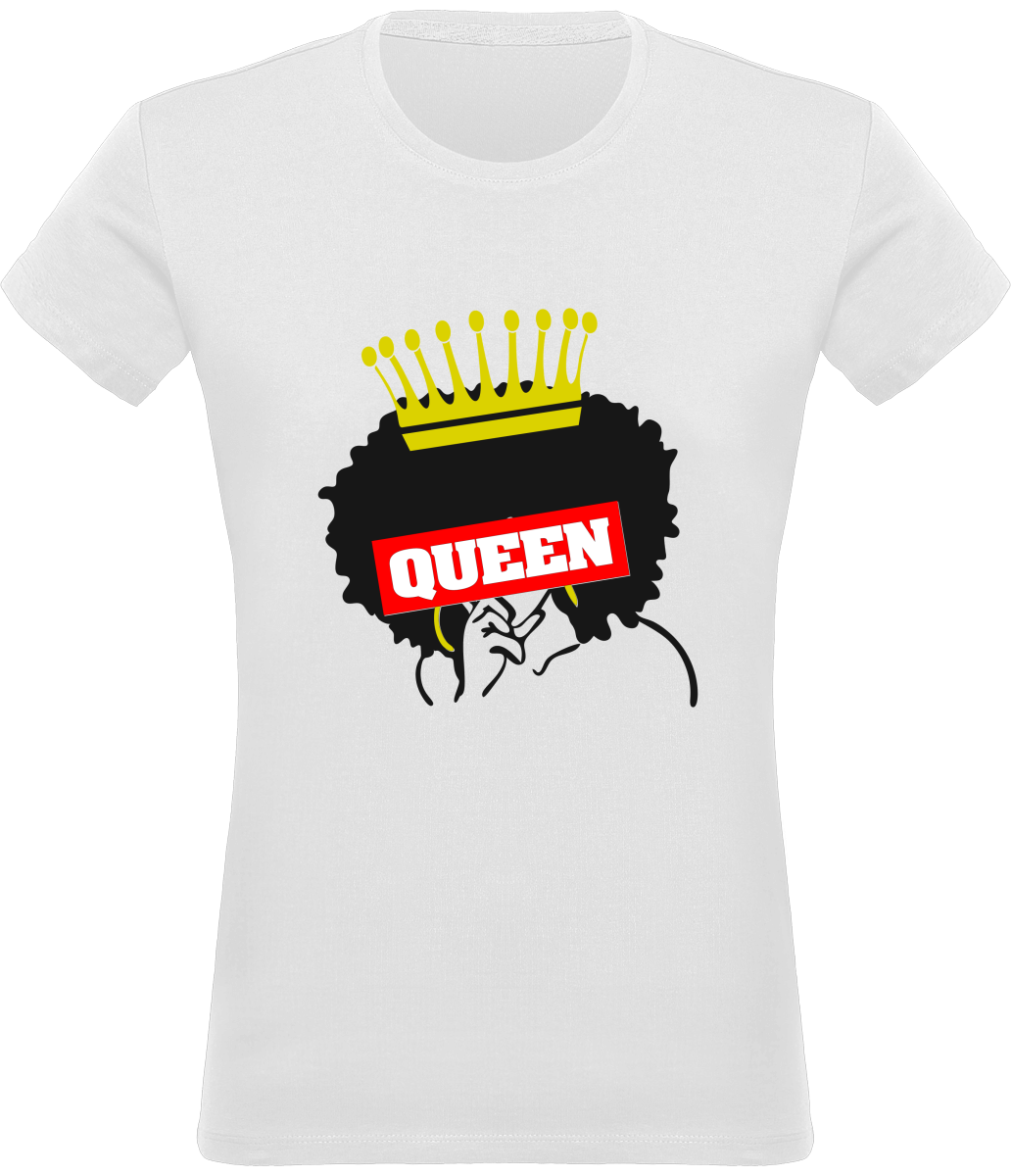 T-shirt Afro Queen